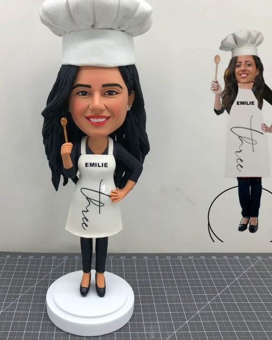 Customized bobble head 3d statue
